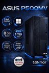 Asus Expertcenter P500MV Intel Core 7 240H 8 GB 1 TB SSD WIN 11 PRO  Masaüstü Bilgisayar & Teknor USB Bellek