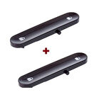 Siyah Fakir Darky Süpürge Hazne Kilit Tırnak 2 ADET Elektrik Süpürgesi Kilit Tırnağı Mandalı