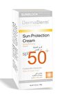 Dermaderm Bitkisel Güneş Kremi Spf+50 Faktör 100 gr 