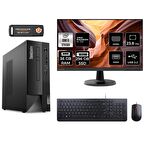 Lenovo ThinkCentre Neo 50S i3 12100 36GB 256GB SSD RX550/4GB FDOS 11SX002VTX MASAÜSTÜ PC & 23.8" MONİTÖR