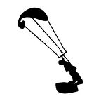 kitesurf moda araba Sticker kişiselleştirilmiş çıkartması