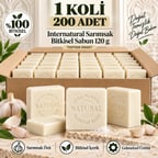 Internatural Sarımsak Bitkisel Sabun 120 g - 200 Adet (1 Koli)