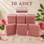 Internatural Gül Bitkisel Sabun 120 g - 10 Adet