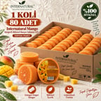 Internatural Mango Süngerli Bitkisel Sabun 80'li Koli (80 x 120 g)