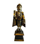 Ahşap El Yapımı Buda Heykel
