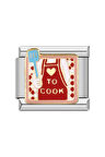 Yemek Yapmayı Seviyorum (I Love Cook) Çelik İtalyan Charm