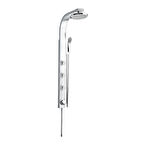 Panel Duş Sistemi Sus 304 İnox Krom Desenli