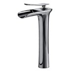 EDGE UZUN LAVABO BATARYASI PARLAK PARLAK-FÜME