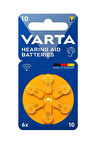 10 Numara Işitme Cihazı Pili 6lı Paket