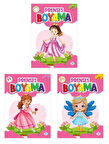 Prenses Boyama Seti (3 Kitap Takım) / Kolektif