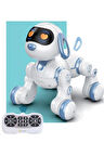 Oyuncak 30 Fonksiyon Uzaktan Kumandalı Şarjlı Sesli Işıklı Dokunma Algılama Programlama Robot Köpek