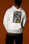 Anarchic Spider-Man Baskılı Unisex Oversize Hoodie