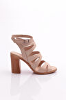 Dgn 1330 Kadın Topuklu Sandalet