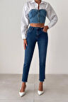 Lacarino 7413 Mia Kadın Jean Pantolon