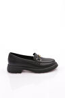 Dgn 4269 Kadin Aksesuarli Loafer Ayakkabi