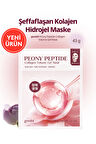 Şeffaflaşan Kolajen Hidrojel Maske Peptit İçerikli GOODAL Peony Peptide Collagen Gel Mask