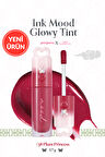 Kalıcı, Pigmentli, Işıltılı, Parlak Bitişli Tint PERIPERA Ink Mood Glowy Tint (38 Plum Princess)