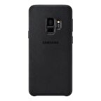 Galaxy S9 ile Uyumlu Alcantara Kılıf Siyah EF-XG960ABEGWW