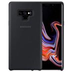 Galaxy Note 9 ile Uyumlu Kılıf Silicone Cover Siyah EF-PN960TBEGWW