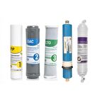 Su Arıtma Filtresi Seti 5 li Membran Filtre Seti *