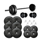 45 Kg Halter Seti, Dambıl Seti ve Fitness Ağırlık Seti