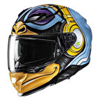 HJC F71 KASK MONKEY DJ MC23
