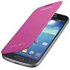 Galaxy S4 Mini i9190 ile Uyumlu Flip Cover Kılıf Pembe EF-FI919BPEGWW