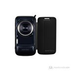 Galaxy S4 Zoom SM-C1010 ile Uyumlu Flip Cover Beyaz EF-GGS10FWEGWW
