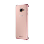 Galaxy A3 (2016) A310F ile Uyumlu Clear Back Cover Kılıf Pembe EF-QA310CZEGWW