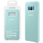 Galaxy S8 ile Uyumlu Silikon Kılıf Mavi EF-PG950TLEGWW