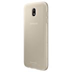 Galaxy J7 2017 ile Uyumlu Jelly Silikon Kılıf EF-AJ730TFEGWW Gold