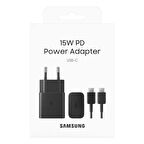 Samsung EP-T1510X Type-C 15 Watt Hızlı Şarj Aleti Siyah