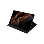 Samsung Galaxy Tab S8 Ultra Orijinal Kapaklı Kılıf - Siyah