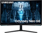 Samsung Odyssey Neo G8 LS32BG850NUXUF 32" 1 ms 4K Curved Pivot 240 Hz Oyuncu Monitörü Teşhir