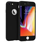 Buff iPhone 8 ile Uyumlu 4D Kılıf Black