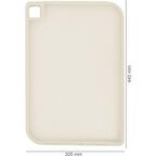 0128 D-NEOFCB305 FIKA KESME TAHTASI BUYUK 305*445*9 MM BEJ