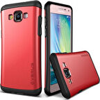 Verus Galaxy A5 ile Uyumlu Case Thor Series Kılıf Renk  Crimson Red