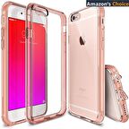 Ringke Fusion iPhone 6s Plus/ 6 Plus ile Uyumlu KIlıf Rose Gold