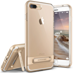 VRS Design iPhone 8 Plus / 7 Plus Crystal Bumper Kılıf Shine Gold
