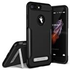 VRS iPhone 7 Plus Carbon Fit Kılıf Black