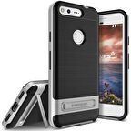VRS Design Google Pixel ile Uyumlu High Pro Shield Kılıf Light Silver