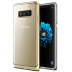 VRS Galaxy Note 8 Crystal Bumper Kılıf Shine Gold