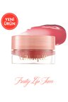 Yoğun Parlaklık Sunan, Meyve Renklerinde Kavanozda Dudak Balmı DASIQUE Fruity Lip Jam 10 Fig Jam