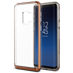 VRS Design Galaxy S9 Crystal Bumper Kılıf Blush Gold