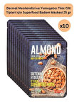 Dermal Nemlendici ve Yumuşatıcı Badem Maskesi 25 gr 10 Adet