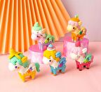 Sevimli Unicorn Şeklinde Silgi 1 Adet