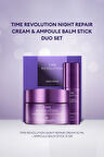 Total Yaşlanma Karşıtı Bakım Kremi & Balm Stick Time Revolution Night Repair Cream & Balm Duo Set
