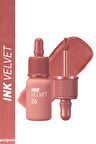 Yüksek Pigmentli, Kadife Görünümlü, Gün Boyu Kalıcı Tint Peripera Ink Velet (26 Well Made Nude)