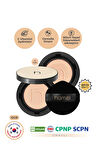 Zero Fit Cushion Uzun Süre Kalıcı Kore Fondöten SPF50+ PA+++ Doğal Bitişli Refill x2 12g Pure