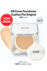 Mat Bitişli CLIO Kill Cover Founwear Cushion The Original + Refill (23N Ginger) SPF50+ PA+++